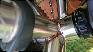 خوردگی بر روی پوشش کروم