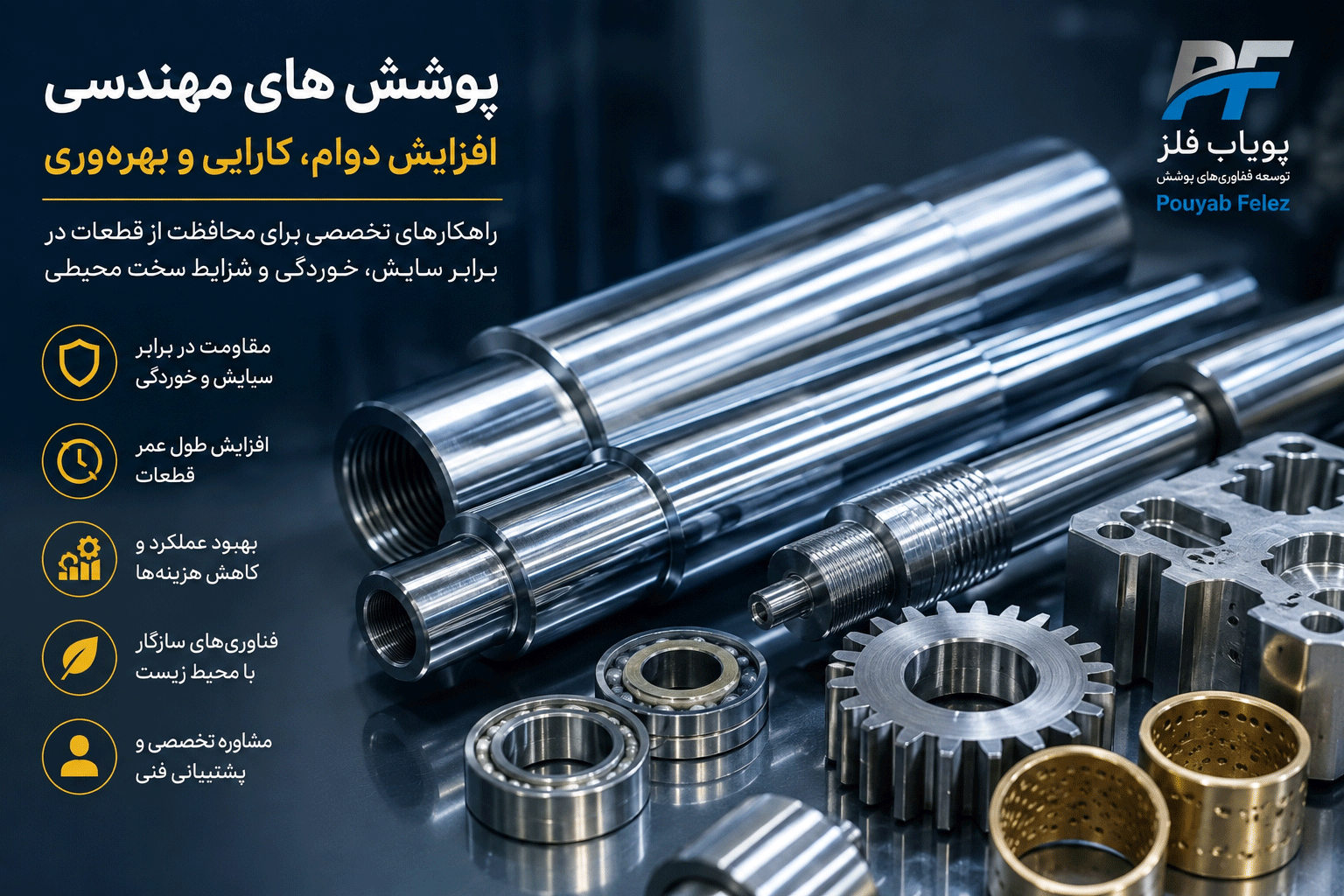 پوشش های مهندسی